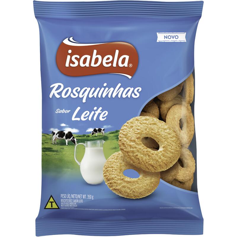 Biscoito Rosquinha Isabela Leite 350g
