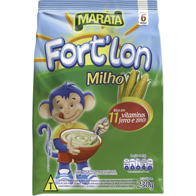 Mingau Maratá Fort’lon Milho 230g