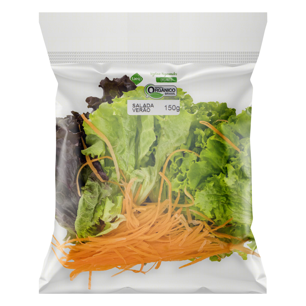 Salada Verão Orgânica Higienizada Taeq 150g