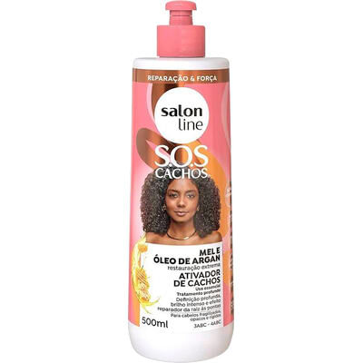 Creme Ativador de Cachos Salon Line Mel 500ml