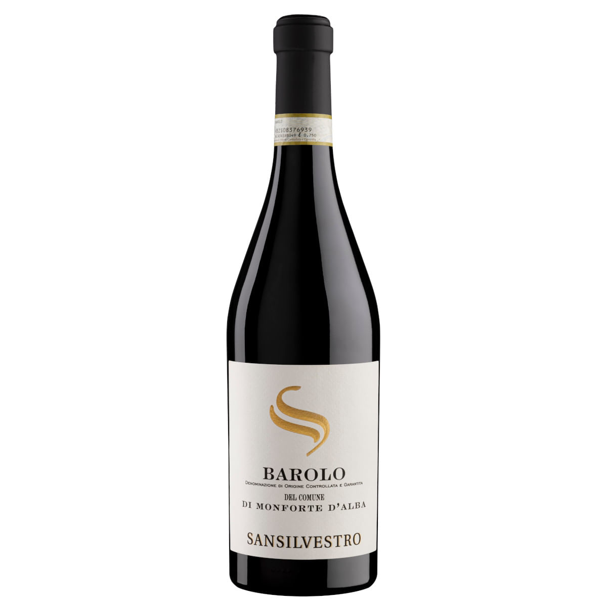 Vinho Italiano SANSILVESTRO Barolo DOCG Del Comune di Monforte d'Alba 750ml