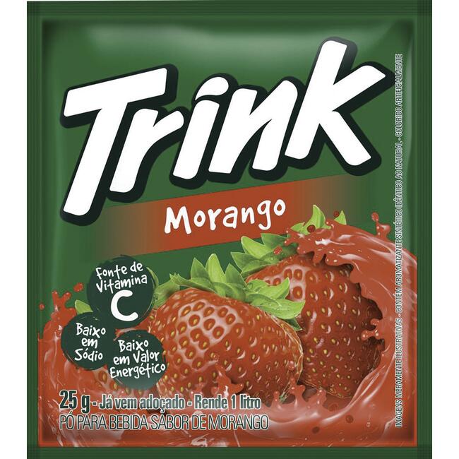 Refresco em Pó Trink Morango 25g