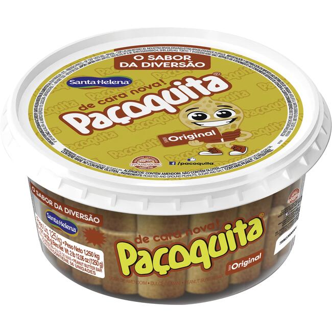 Doce Paçoca Santa Helena Rolha 50 un