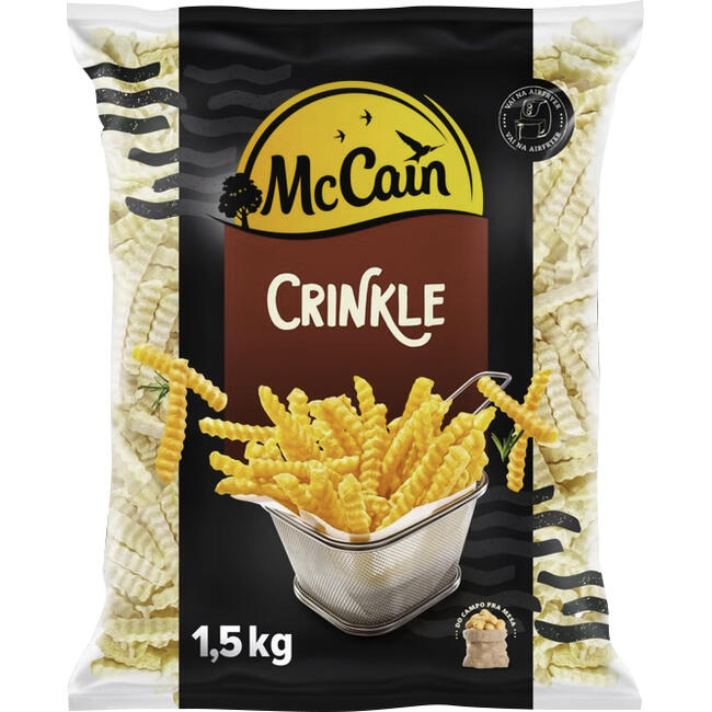 Batata Pré-Frita McCain Congelada Crinkle 1,5kg