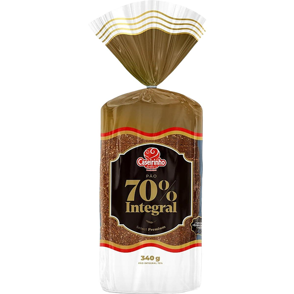 Pão CASEIRINHO Select Premium Integral 70% 340g