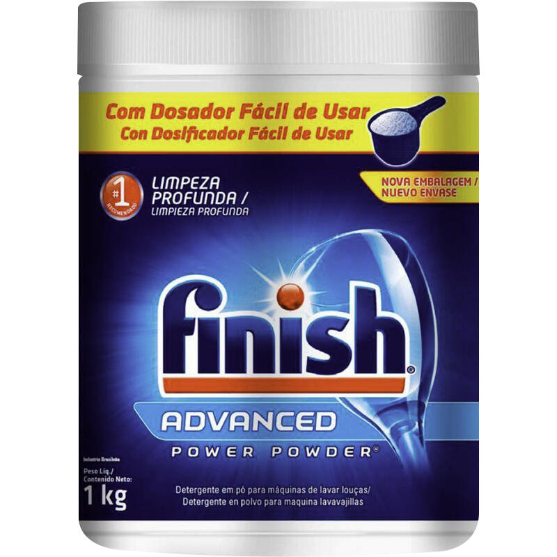 Detergente para Lava Louças em Pó FINISH 1kg