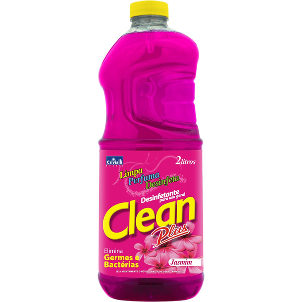 Desinfetante Clean Plus 2 Litros - Jasmim