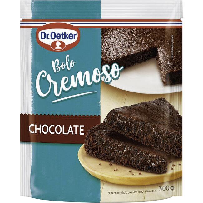 Mistura para Bolo Dr Oetker Chocolate Cremoso 300g