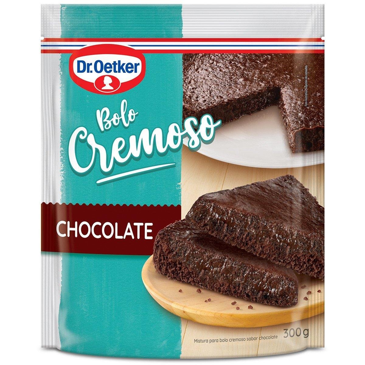 Mistura para Bolo Dr Oetker Chocolate Cremoso 300g