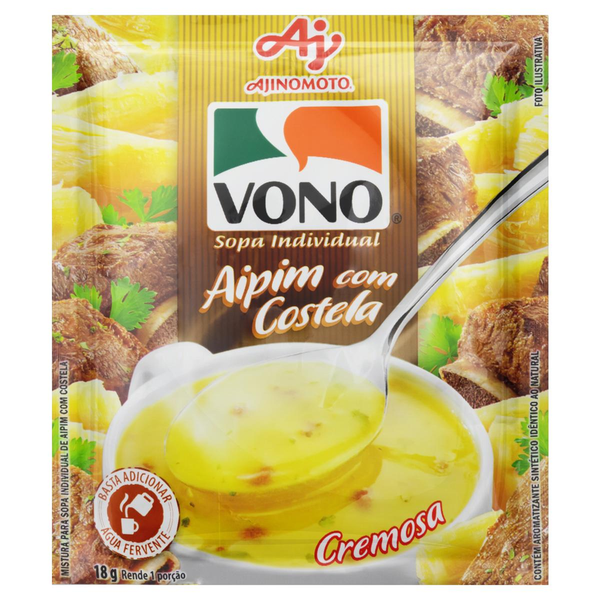 Sopa Vono Aipim com Costela 18g