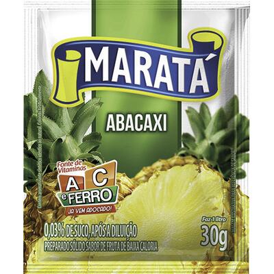 Refresco em Pó Maratá Abacaxi 30g