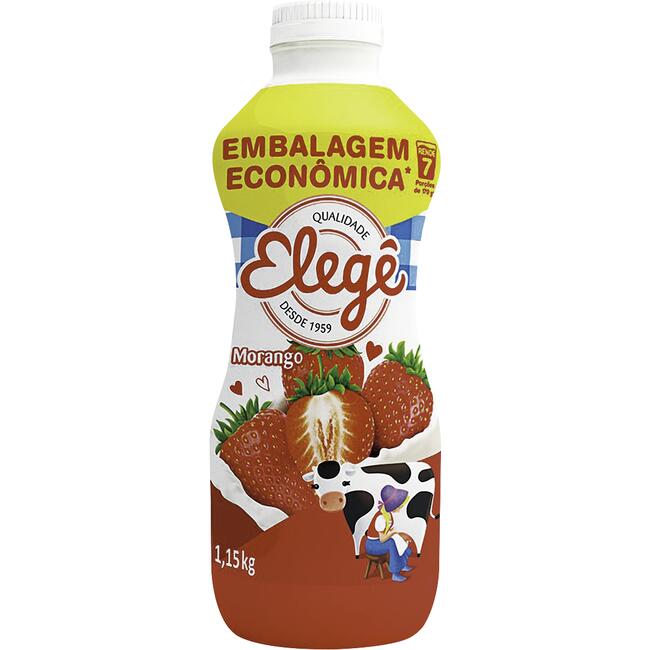 Bebida Láctea Elegê Morango 1,15kg