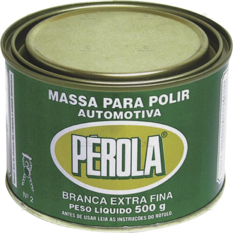 Massa Perola P/Polir N2 500G