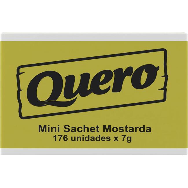 Molho de Mostarda Quero Minissachê 176x7g
