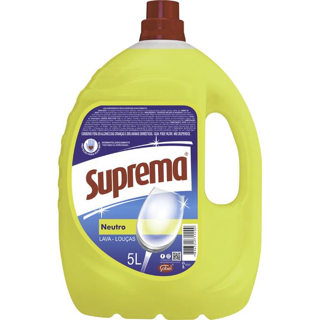 Detergente Líquido Suprema Neutro 5L