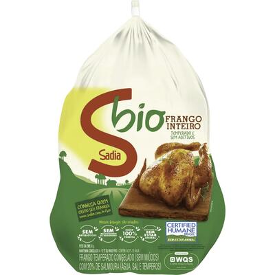 Frango Bio Sadia Congelado Preço por quilo no pacote