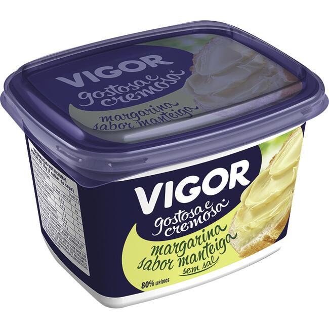 Margarina Vigor Sem sal 500g