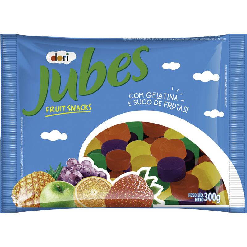 Bala de Goma Dori Jubes Sortidas 300g