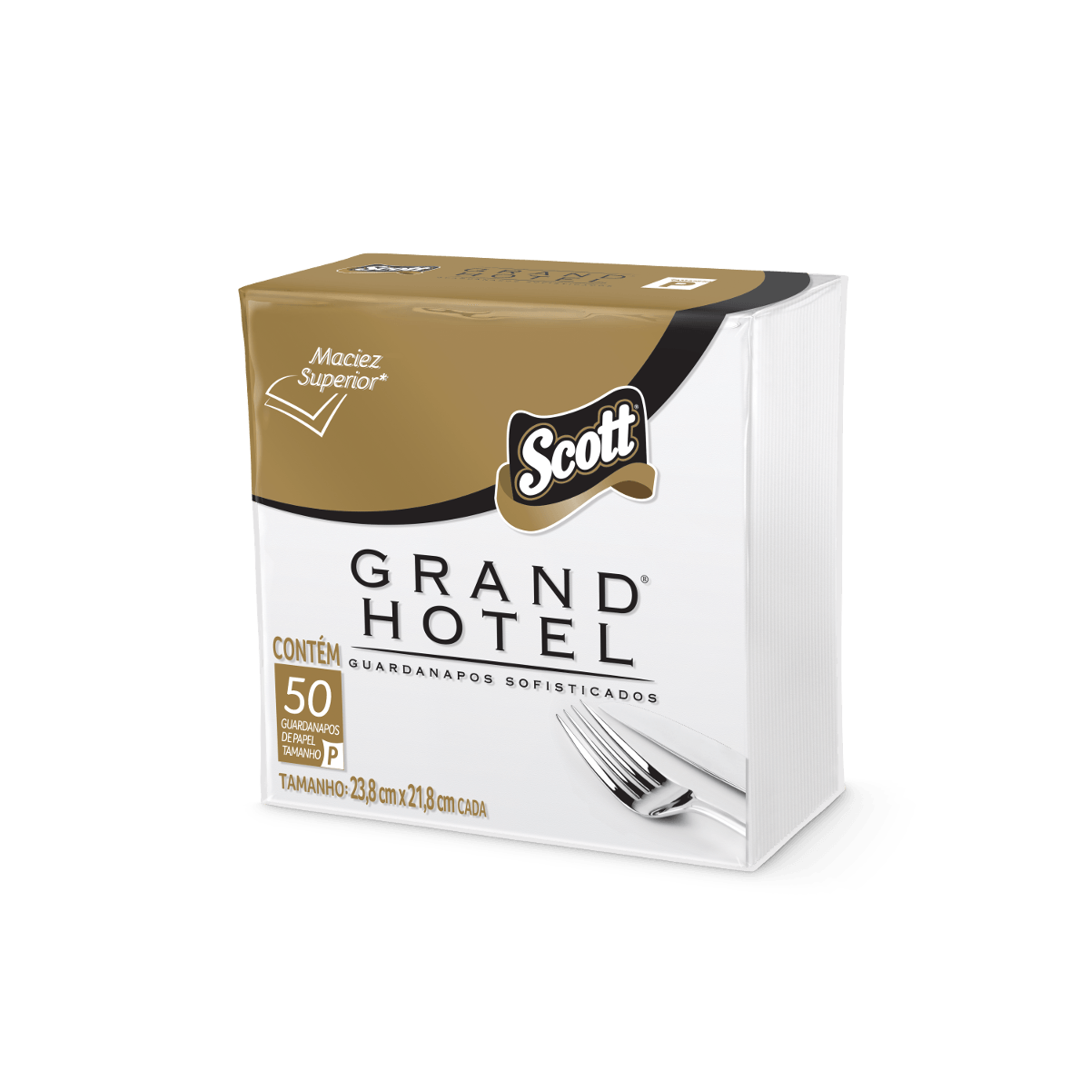 Guardanapo Grand Hotel Com 50 Unidades 23.8 X 21.8 Cm