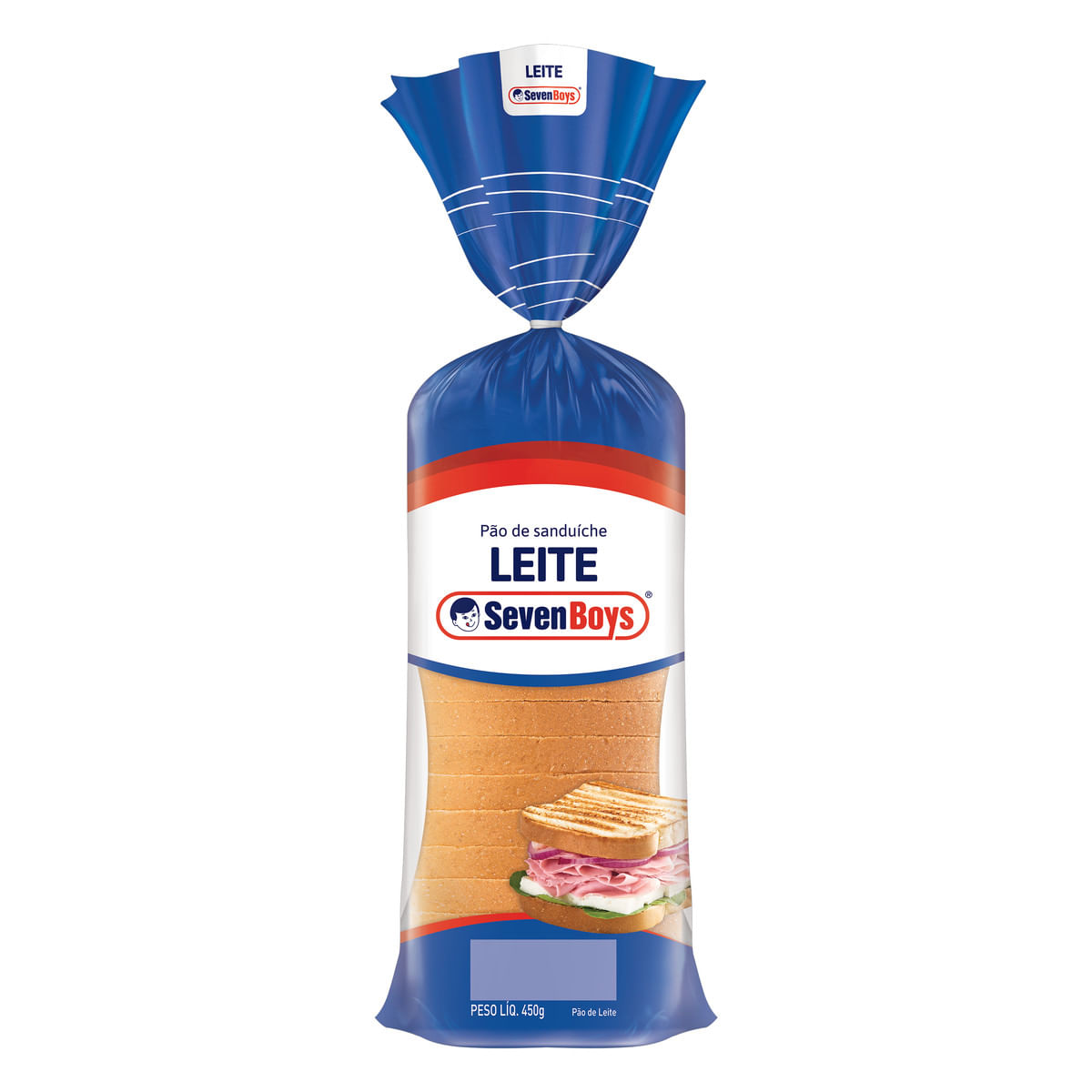 Pão de Sanduíche Seven Boys Leite 450g