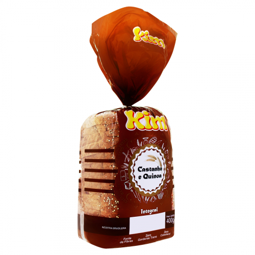 Pão de Forma Kim Castanha e Quinoa 400g