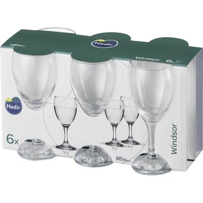 Taça para Água Nadir Windsor 300ml 6 un