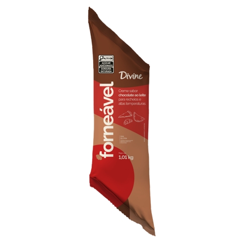 Recheio Divine Food Forneável Leite 1,01kg