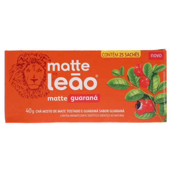 CHA LEAO GUARANA 40G C/25