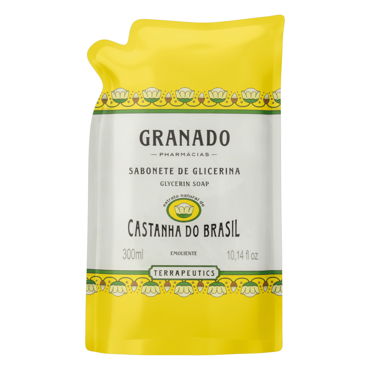 Refil Sabonete Líquido GRANADO Glicerina Castanha do Brasil 300ml