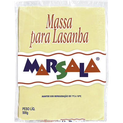 Massa para Lasanha Marsala 500g