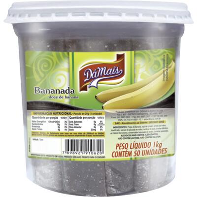 Doce de Banana DáMais 1kg