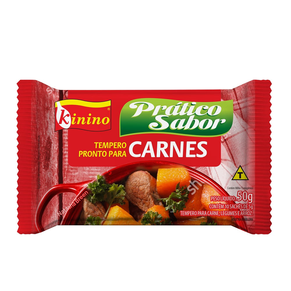 Tempero Kinino Prático para Carnes, Legumes e Arroz 50g