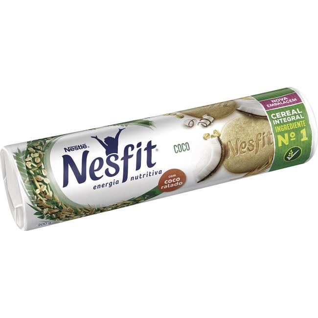 Biscoito Nesfit Nestlé Coco 200g