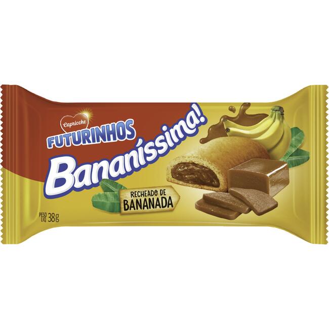 Biscoito Capricche Futurinhos Bananíssima 38g
