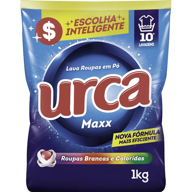 Detergente em Pó Urca Maxx 1kg