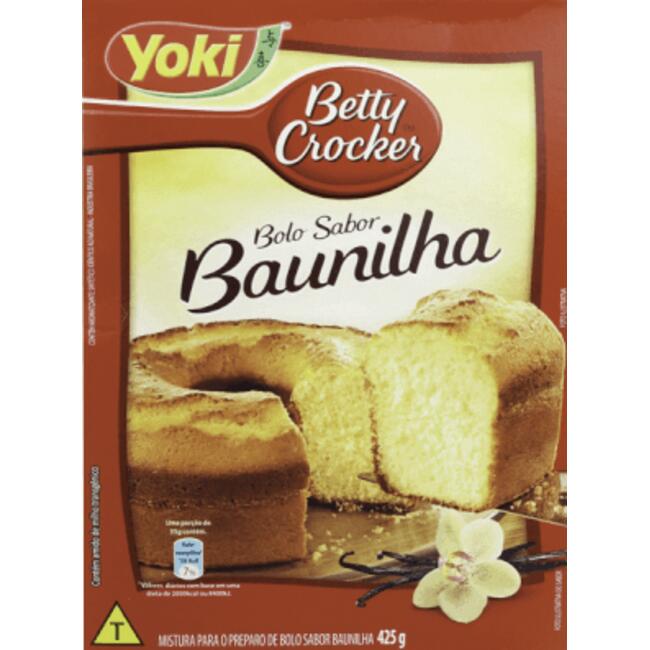 Mistura para Bolo Betty Crocker Baunilha 425g
