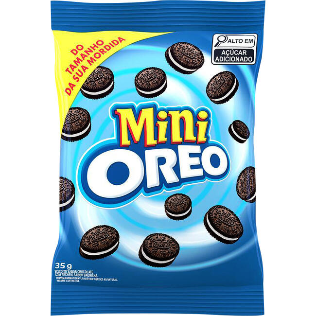 Biscoito recheado Mini Oreo original 35g