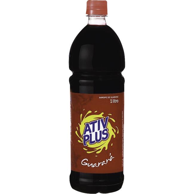 Xarope Ativ Plus Guaraná 1L