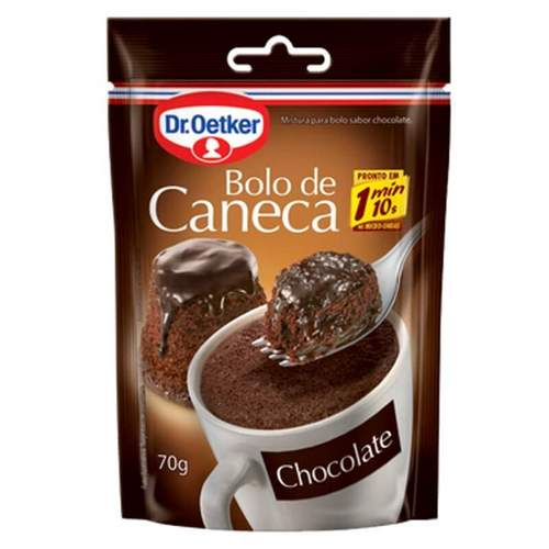 Mistura para Bolo DR OETKER de Caneca Chocolate 70g