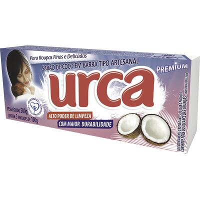 Sabão em Pedaço Urca Coco 5x100g