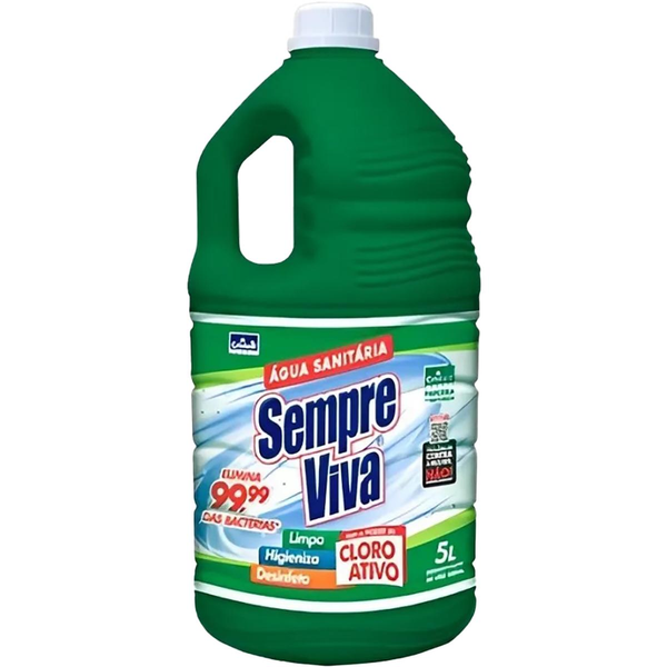 Água Sanitária Sempre Viva 5 Litros