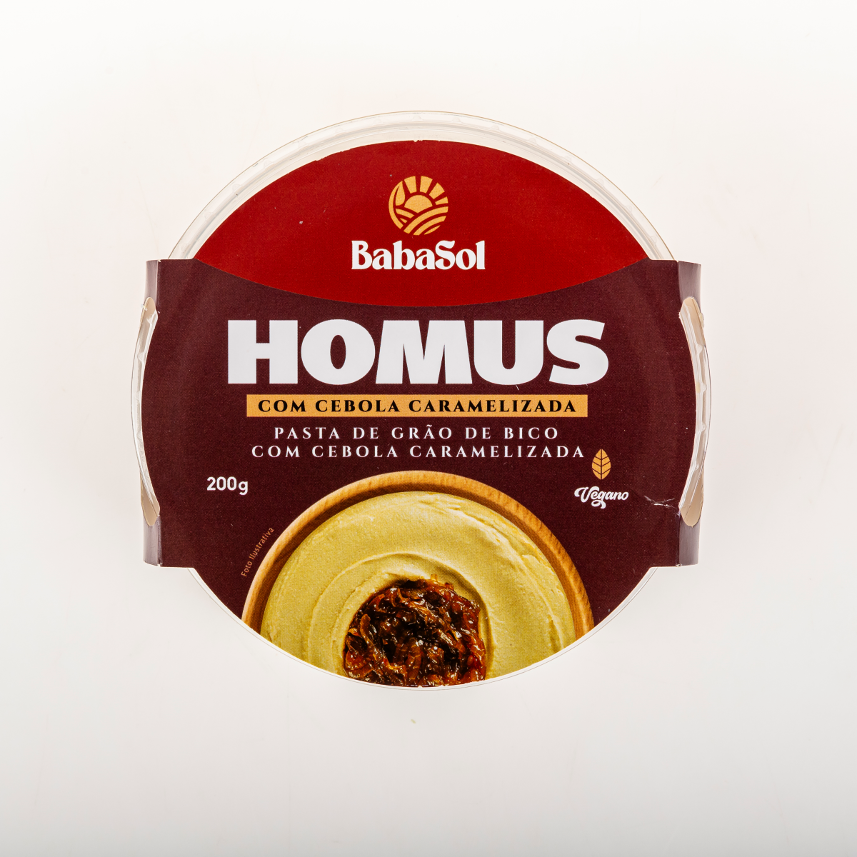 Homus c Cebola Carame Babasol 200g