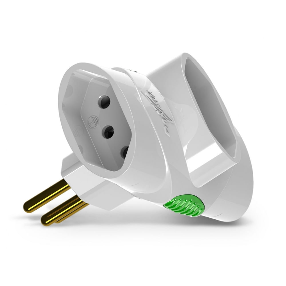 Plug de Tomada Daneva com 3 Saídas de 3 Pinos
