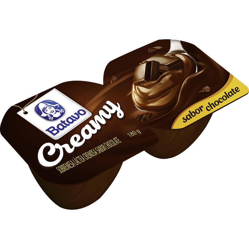 Sobremesa Batavo Creamy Chocolate 180g