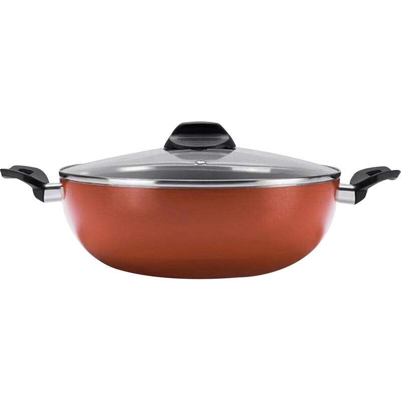 Panela Wok Brinox 28 Garlic Vermelha un