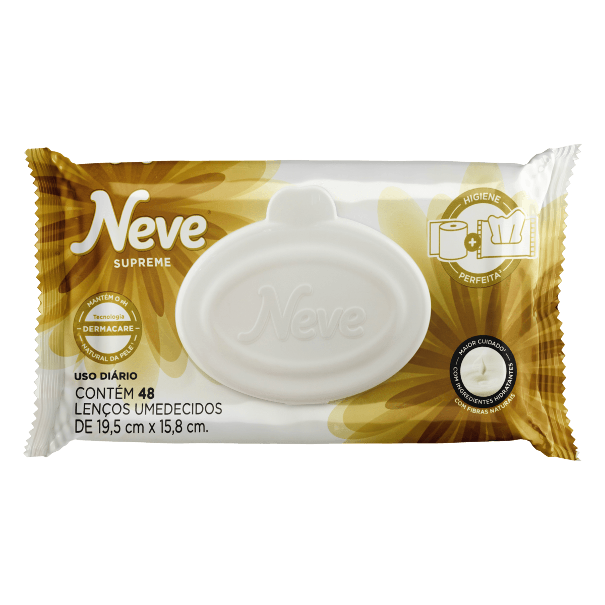 Lenços Umedecidos Neve Supreme 48Un