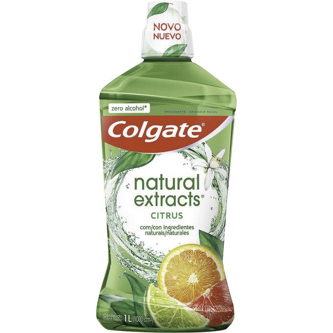 Antisséptico Bucal Colgate Natural Extracts Citrus 1L