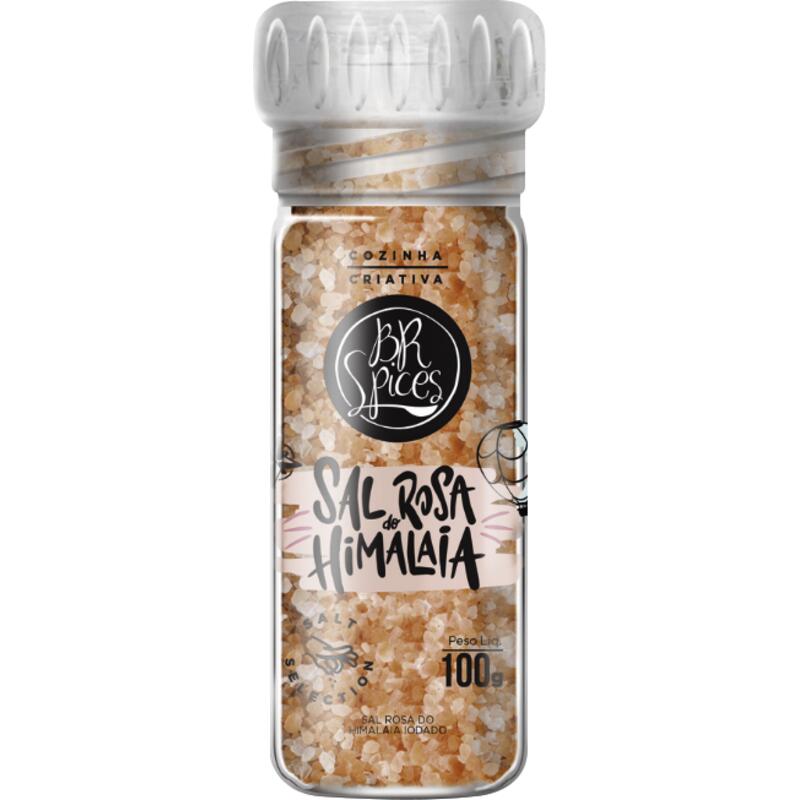 Moedor Br Spices Sal rosa do Himalaia 100g