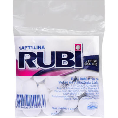 Naftalina Rubi 40g