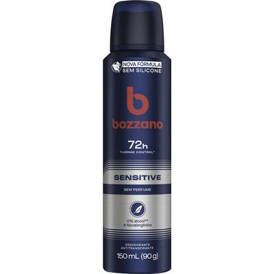 Desodorante Aerossol Bozzano sem Perfume 150ml